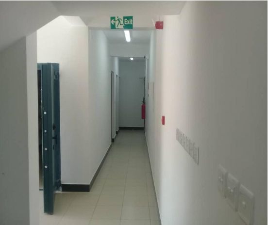 CRDB Bank Kibaha internal corridor