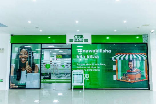 CRDB Bank Ubungo EACLC branch storefront